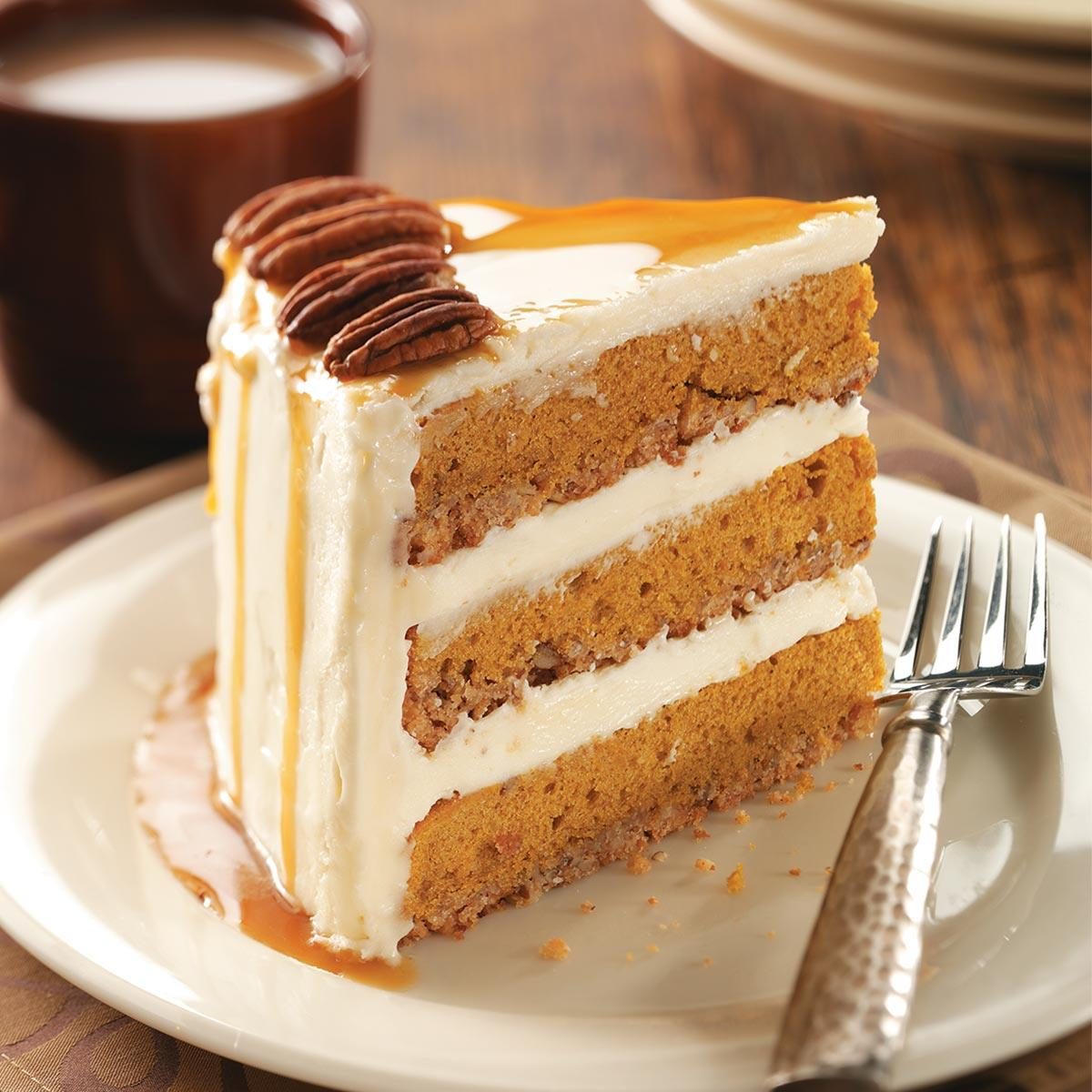 十一月生日:南瓜-山核桃香料蛋糕