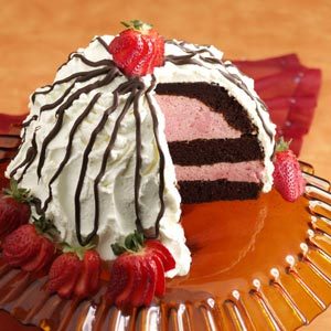 Chocolate-Strawberry一种冰冻甜点