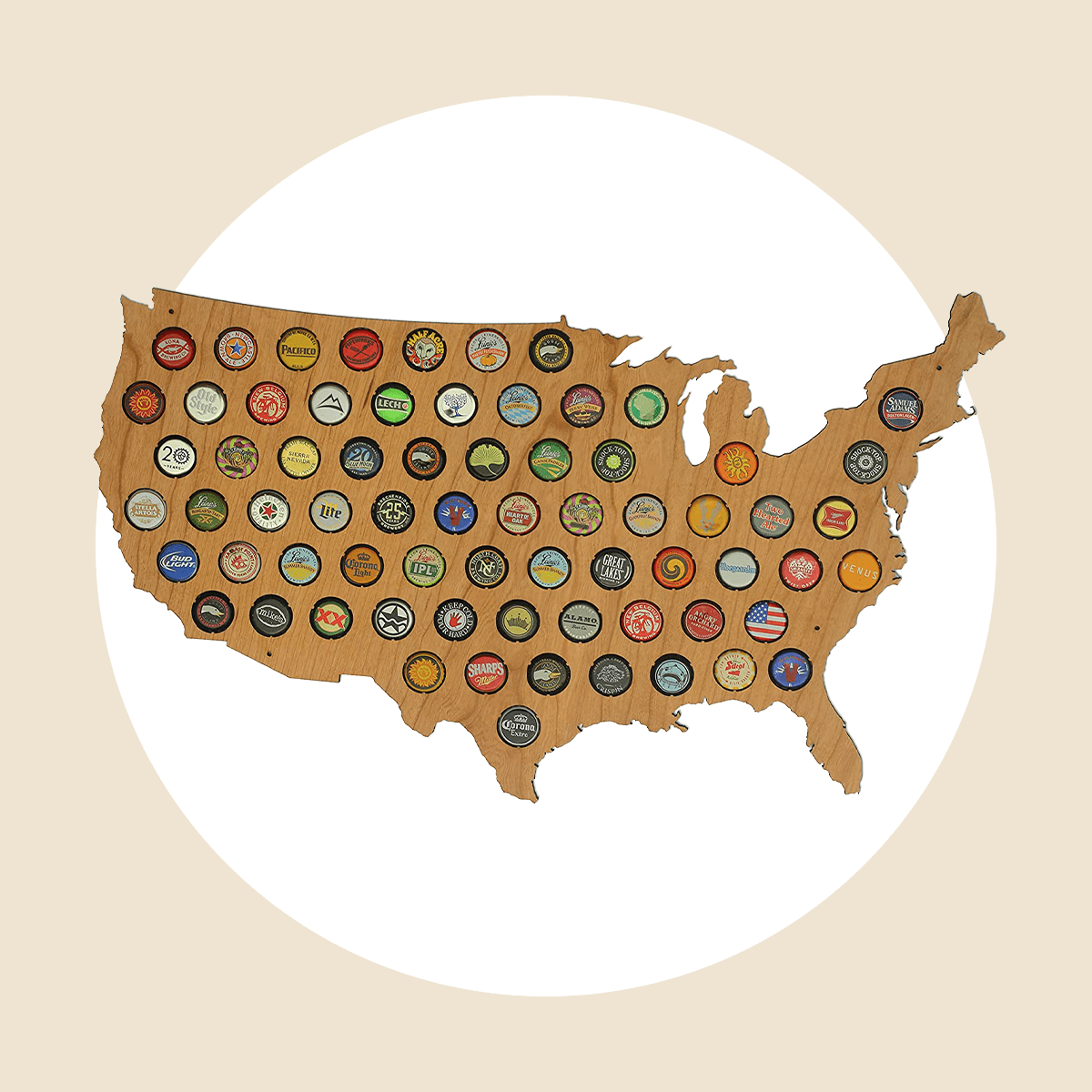美国啤酒帽地图樱桃Ecomm通过亚马逊